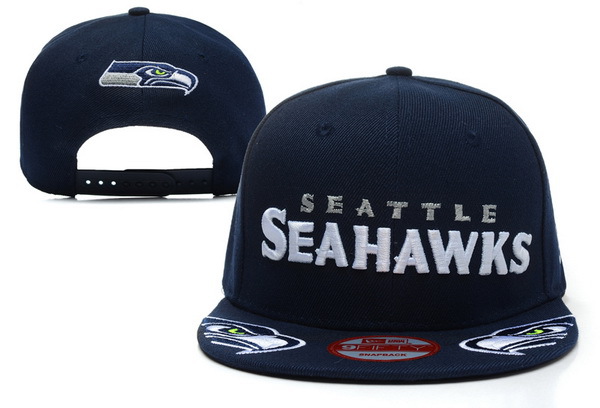 Seattle Seahawks Blue Snapback Hat XDF